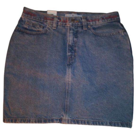 Tommy Hilfiger Dresses & Skirts - Tommy Hilfiger Denim Skirt NWT Size 8